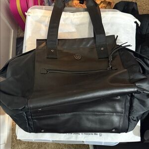 lululemon athletica Black Duffel Bag
